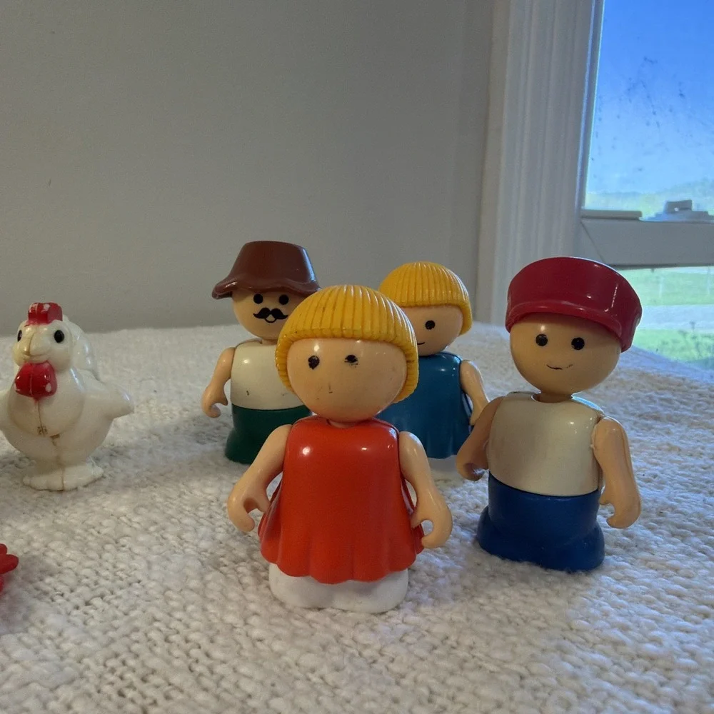 1986 McDonalds Old McDonalds Farm Toys Lot of 10 Vintage